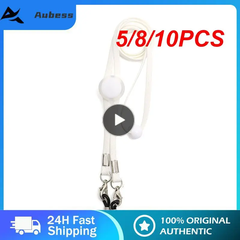 

Adjustable Face Mask Lanyard Anti-lost Traceless Mask Hanging Rope Convenient Holder Mask Strap Portable Masks Extension Cord