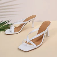 2022 women pumps designer sandal luxury high heels mules office ladies gladiator slippers