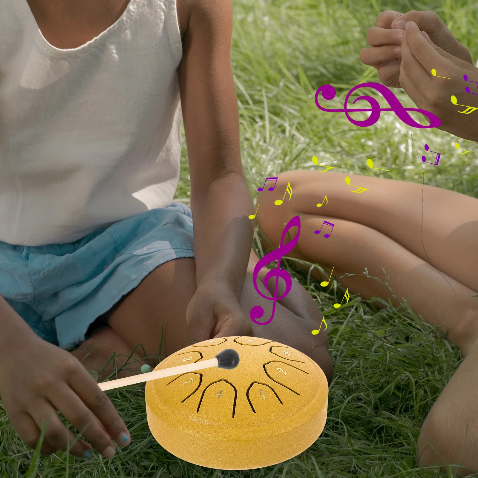 

Percussion Tongue Drums Instrument Mini Mini Kids Toys Ethereal Titanium Steel Adult Playing Child Mini