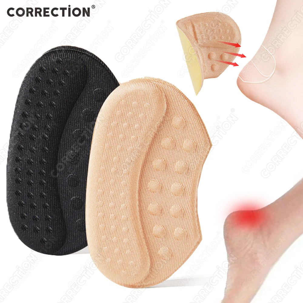 

Pain Relief Insoles for Shoes High Heel Pad Adjust Size Adhesive Heels Pads Liner Grips Protector Sticker Foot Care Insert Unise