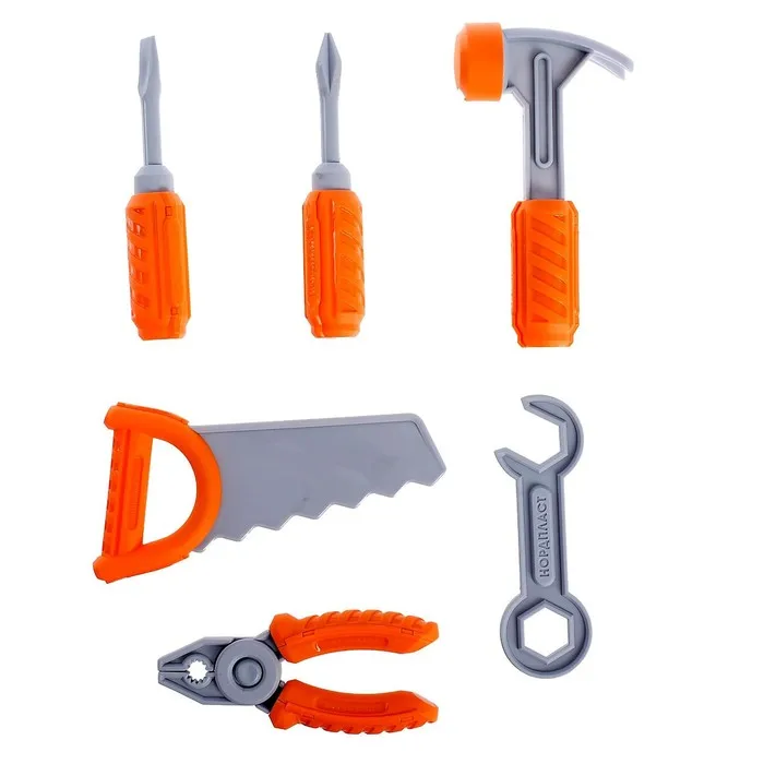 Набор инструментов «НордМастер», 6 предметов, в сетке, Нордпласт