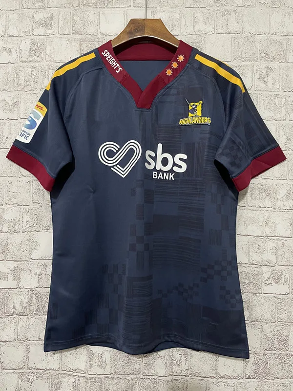 

2023 Highlanders Super Rugby Home Jersey Shirt size S-M-L-XL-XXL-3XL-4XL-5XL