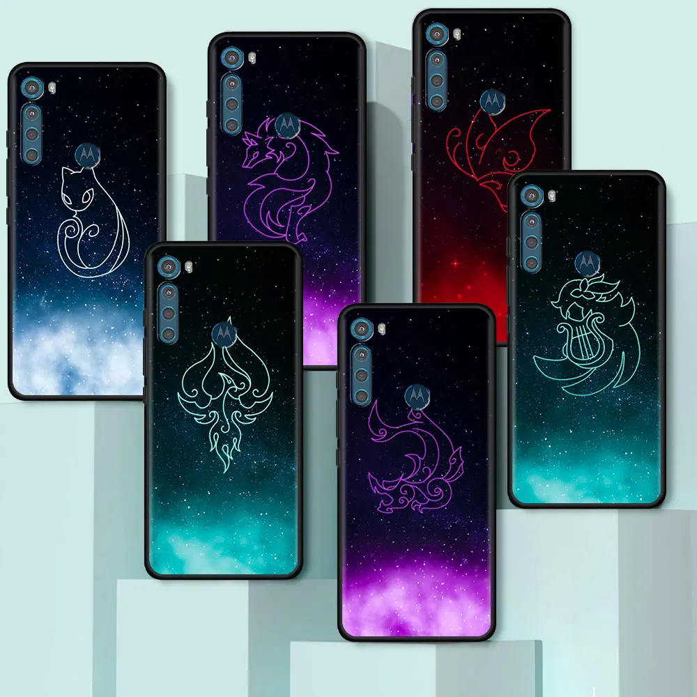 

Genshin Impact Cover For Motorola One Fusion G30 G9 Play G8 Power Lite E6s G Stylus Edge Plus Black Soft Phone Cases