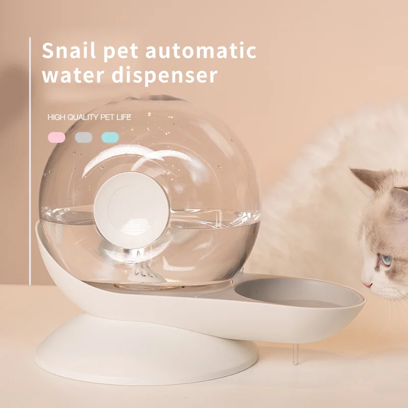 

Водяной фонтанчик для кошек, автоматический диспенсер для воды для домашних животных, вместительная поилка для кошек и собак, товары для домашних животных