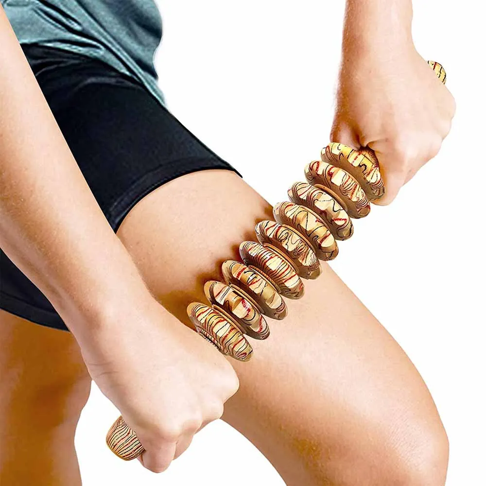 1 шт. деревянный массажный инструмент для терапии мышц и живота