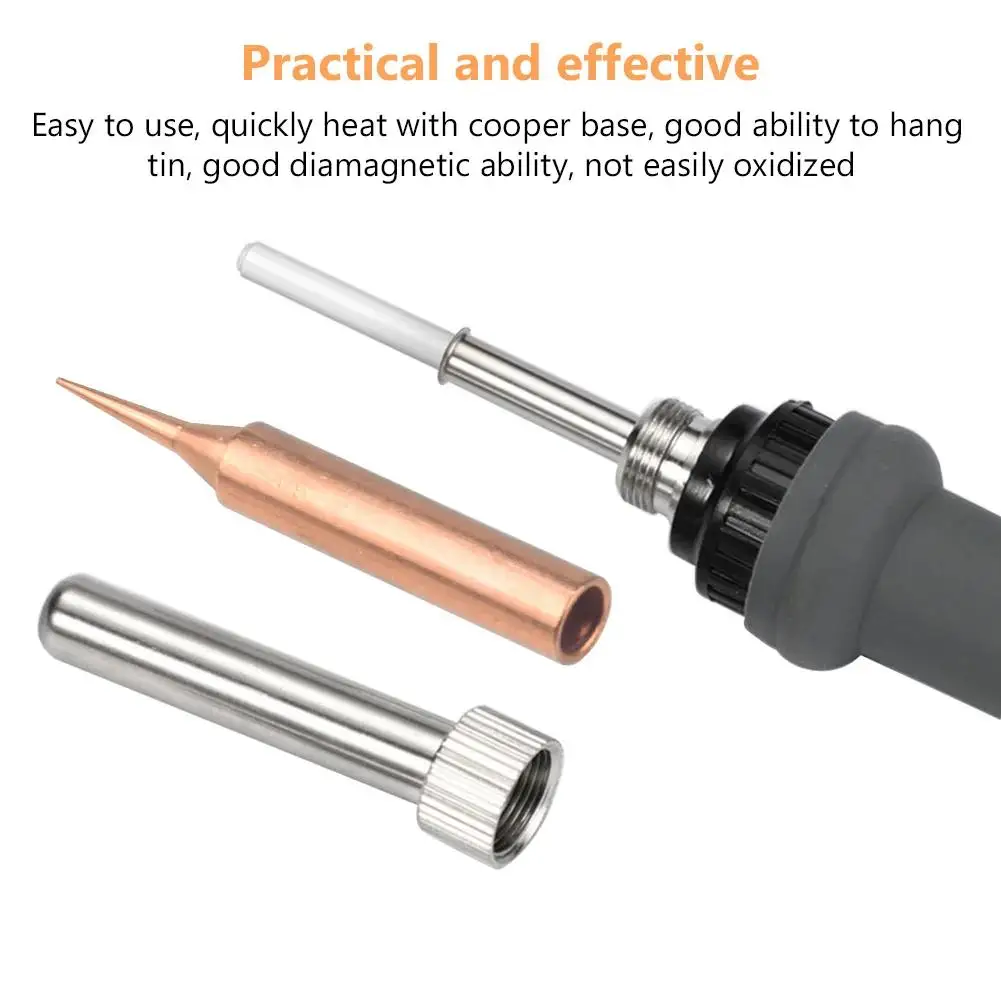 5 шт./компл. паяльная отвертка утюг сварочная головка наконечники для пайки Hakko 936