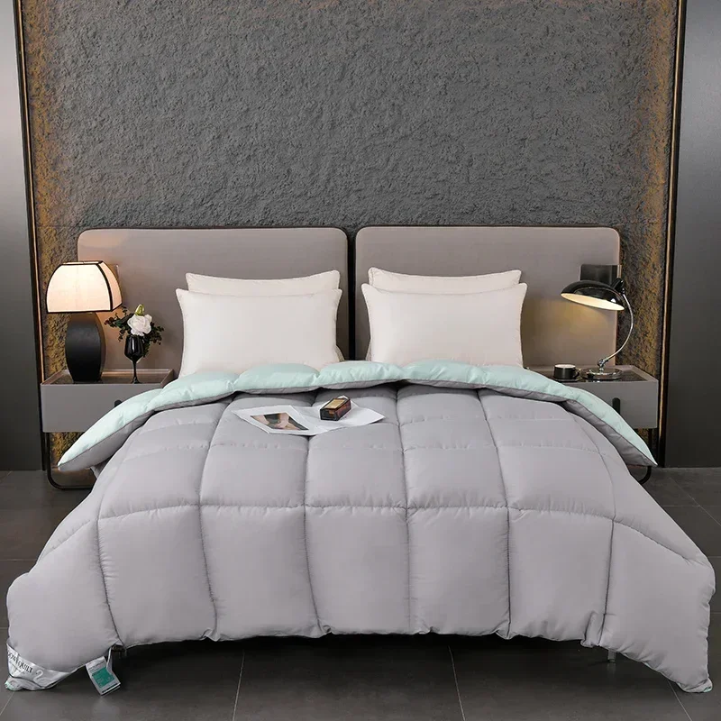 2024 new skin-friendly and comfortable five-star hotel feather velvet quilt winter thickened warm core