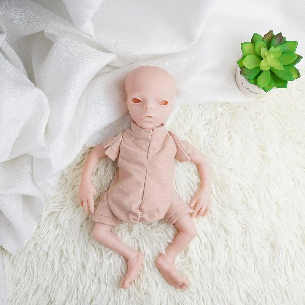 

Комплект реборн Npk, 15 дюймов, Imani Alien Baby Premie, реалистичный мягкий комплект для Хэллоуина Sise H3n6