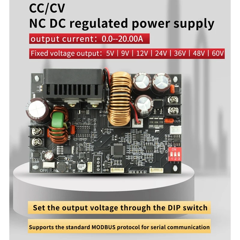 XY6020L Регулируемый стабилизированный источник питания постоянного тока с ЧПУ, модуль пониженного напряжения и постоянного тока, A-A79U (art.: 3920d90187f48) - 3920d90187f48