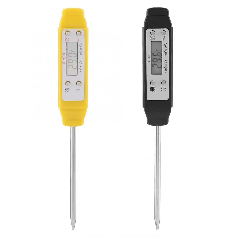 1Pcs Instant Reading Digital Food Thermometer Cooking BBQ Meat Probe Kitchen Gadgets |