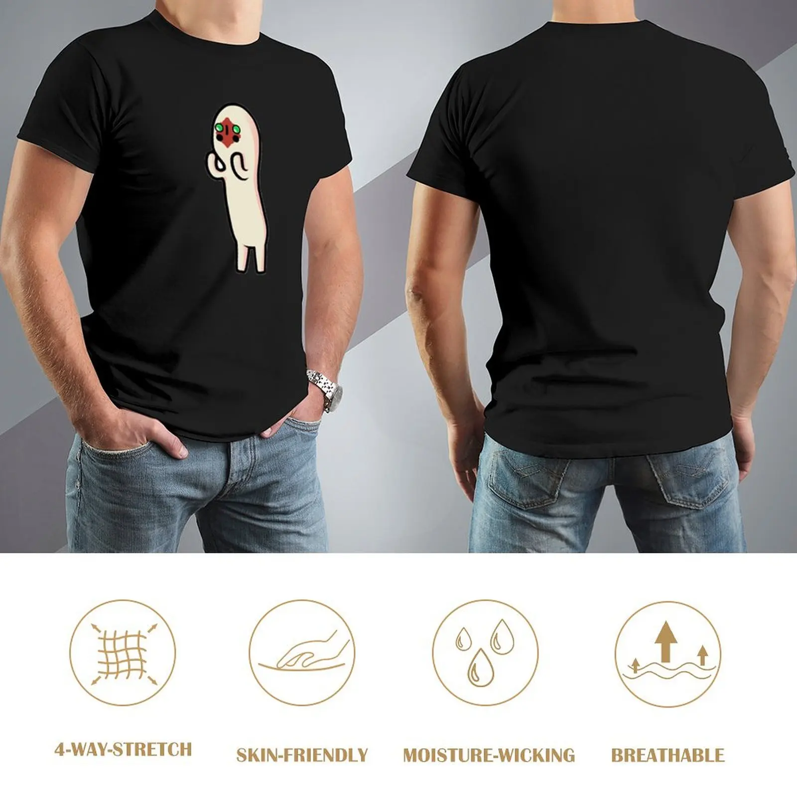 SCP-173 Футболка с героями мультфильмов - футболка Scp Foundation короткими рукавами для