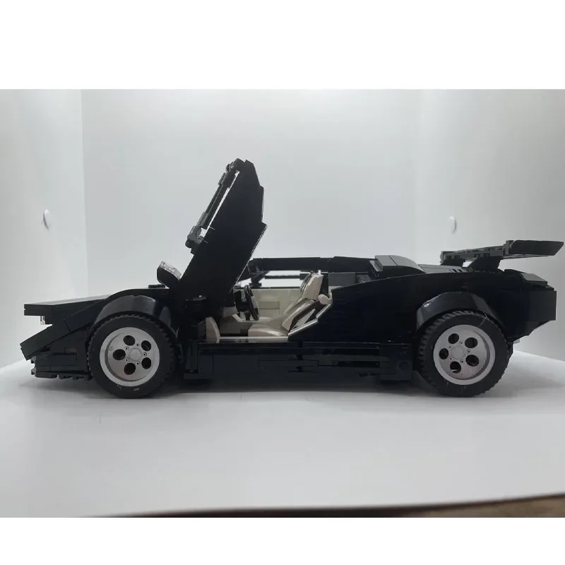 MOC-59239 Black LP5000 Новый супергоночный спортивный автомобиль строительный блок модель