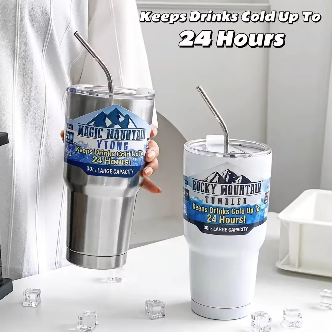 Волшебный термос из нержавеющей стали чашка-термос напиток для льда и кофе