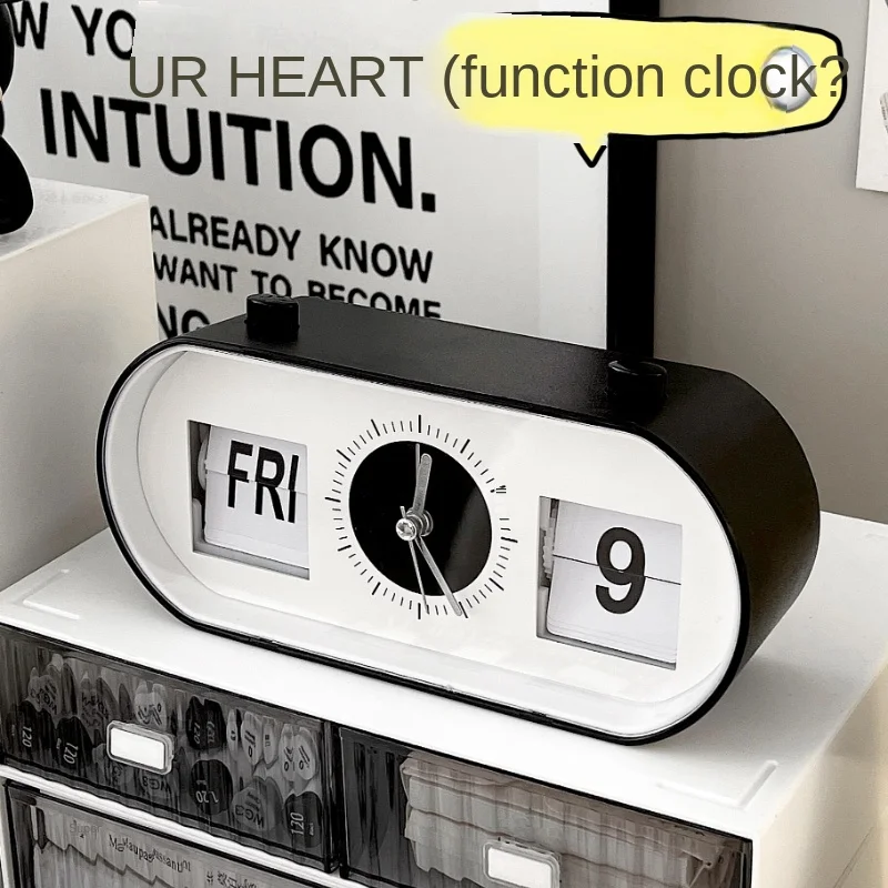 Креативные Часы студенческий стол механический поворот страниц календарь