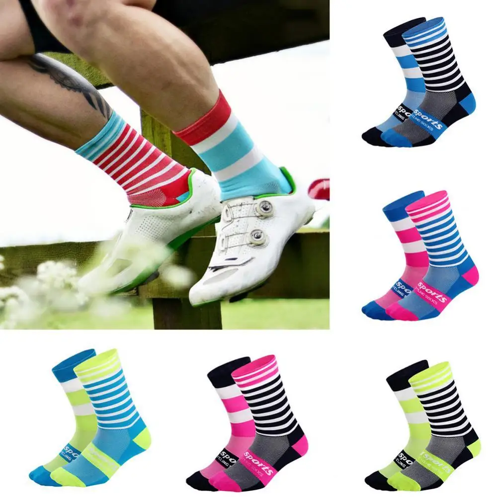 

Модные спортивные носки унисекс для велоспорта бега баскетбола езды на открытом воздухе