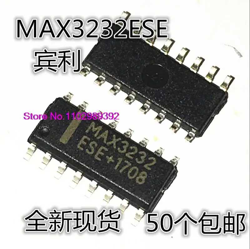 20 шт./партия MAX3232 MAX3232ESE MAX3232CSE SOP16 RS-232