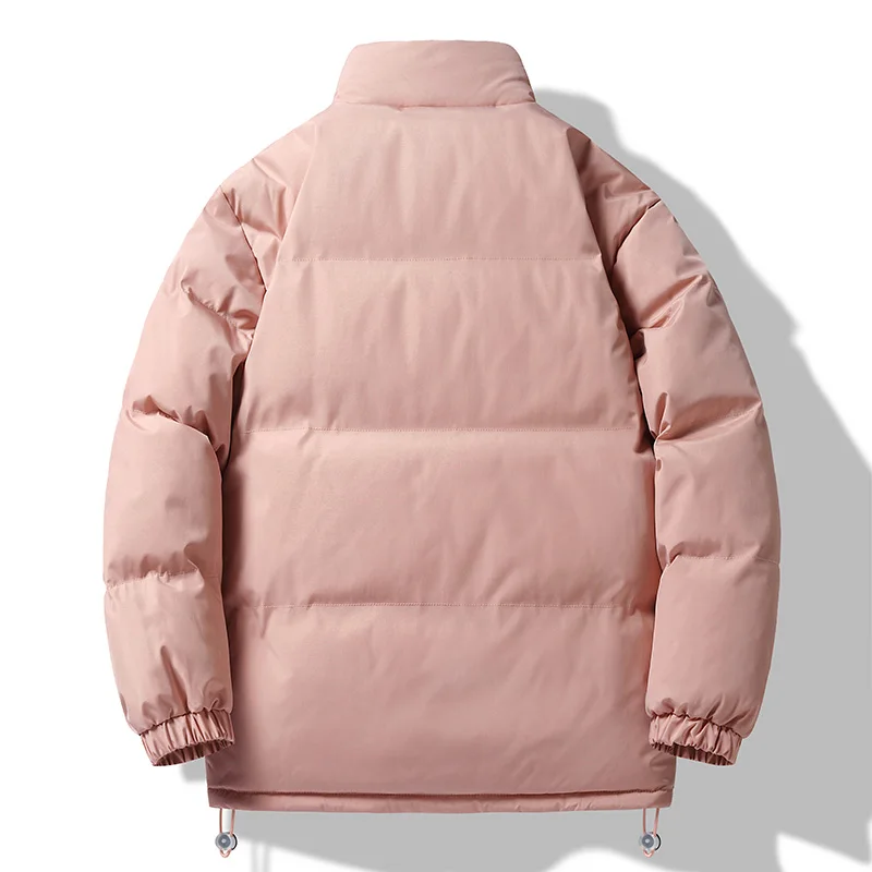 2022 Winter Coat Men's Warm Parkas Streetwear Cotton Coats Slim Male Jackets Windproof Padded Coat Mens Clothing Dropshipping