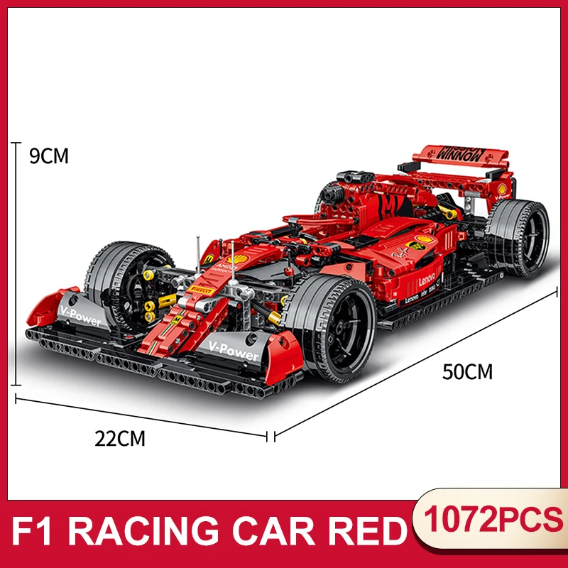 

Creative Expert Famous 023005 RSR Super Racing Car F1 Sports Vehicle Building block Moc Model Modular brick Technical Boys toy