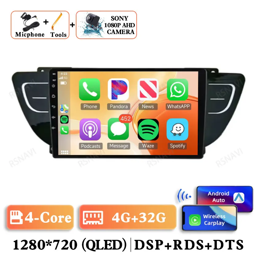 

Автомобильное радио Android 15 для Geely Atlas NL 3 2016-2020 4G LTE Viedo Player BT GPS головное устройство авторадио стерео навигация Qualcomm