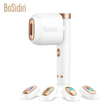 Bosidin Pro Laser Hair Removal 6 Level Energy Ice Cool Skin Rejuvenation Permanent Hair Removal Home Pulsed Light Ipl Epilator