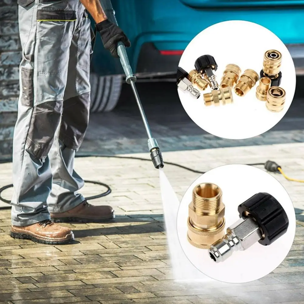 

8 шт., быстроразъемные фитинги для садовой водопроводной трубы