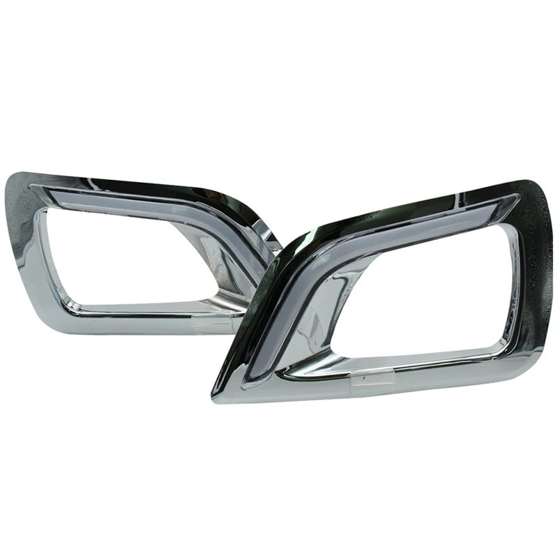 

2 шт. для 2016 Nissan NP300 Navara специальные Автомобильные дневные ходовые огсветильник противотумансветильник