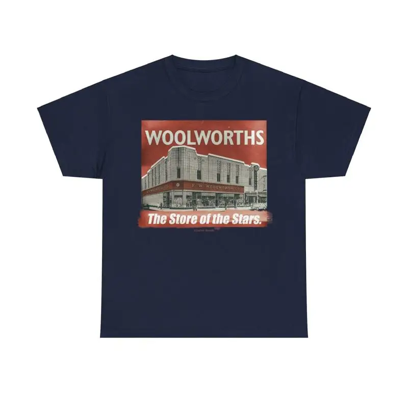 Фото Футболка с ностальгическим логотипом Woolworths Retail Store Of The Stars №1