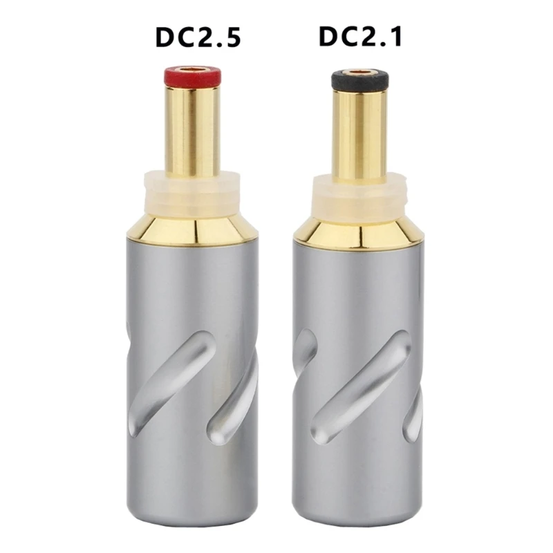 

Fit for Monosaudio- DC2.1G HIFI- Fever Level DC5.5 x DC2.5mm AC DIY Power Plug