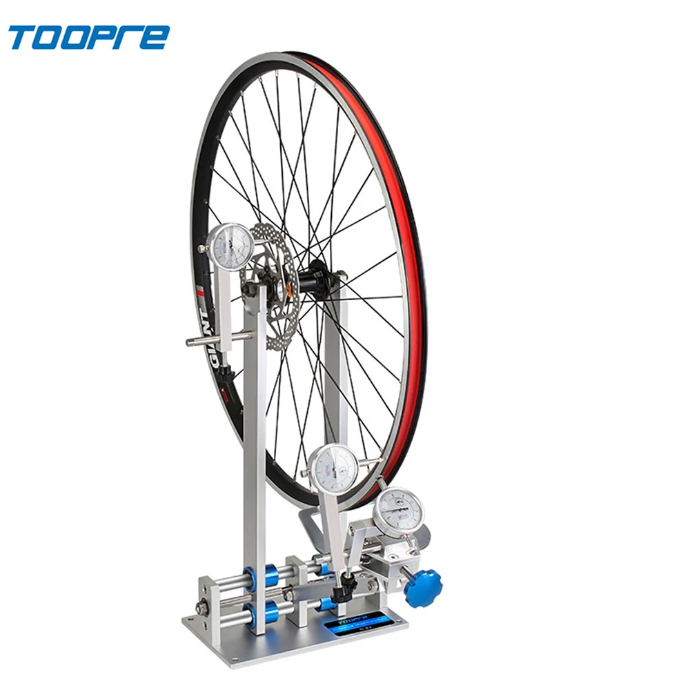 

TOOPRE MTB Road Bike Wheel Repair Tools Bicycle Wheel Truning Stand Rims Correction Stand Bicycle Calibration Stand