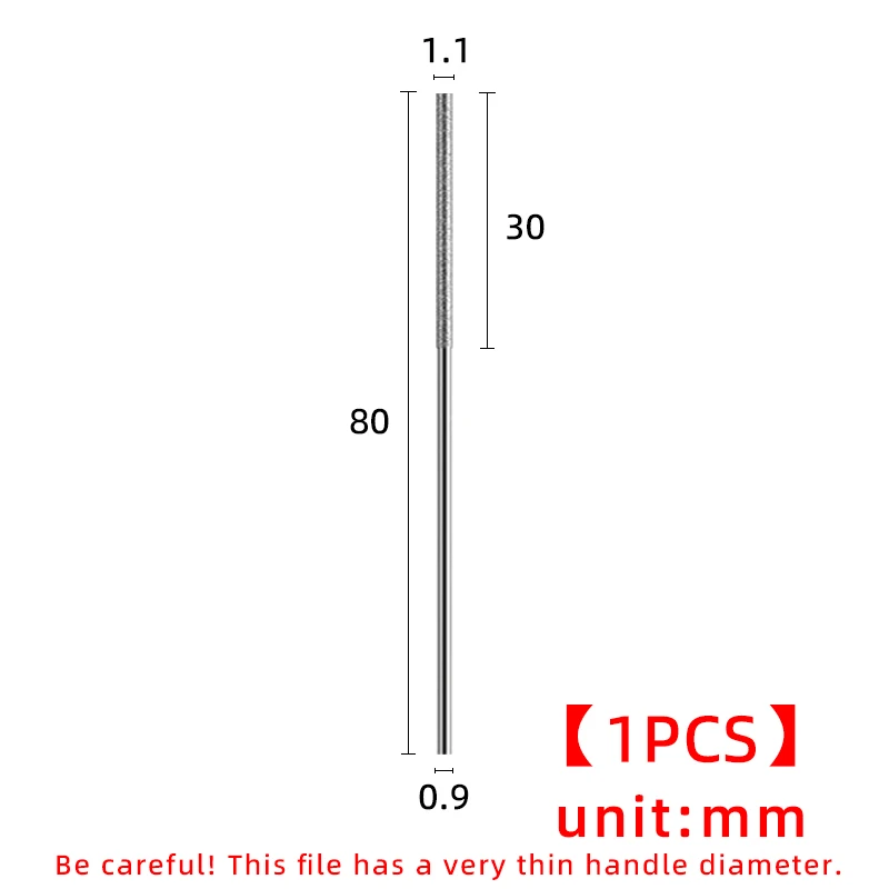 

Мини-алмазный цилиндрический напильник диаметром 0,7/0,9/1,1/1,5/2,3/3,3 мм, шлифовальный инструмент для гитарных струн из нефритового сплава, металлический напильник «сделай сам»