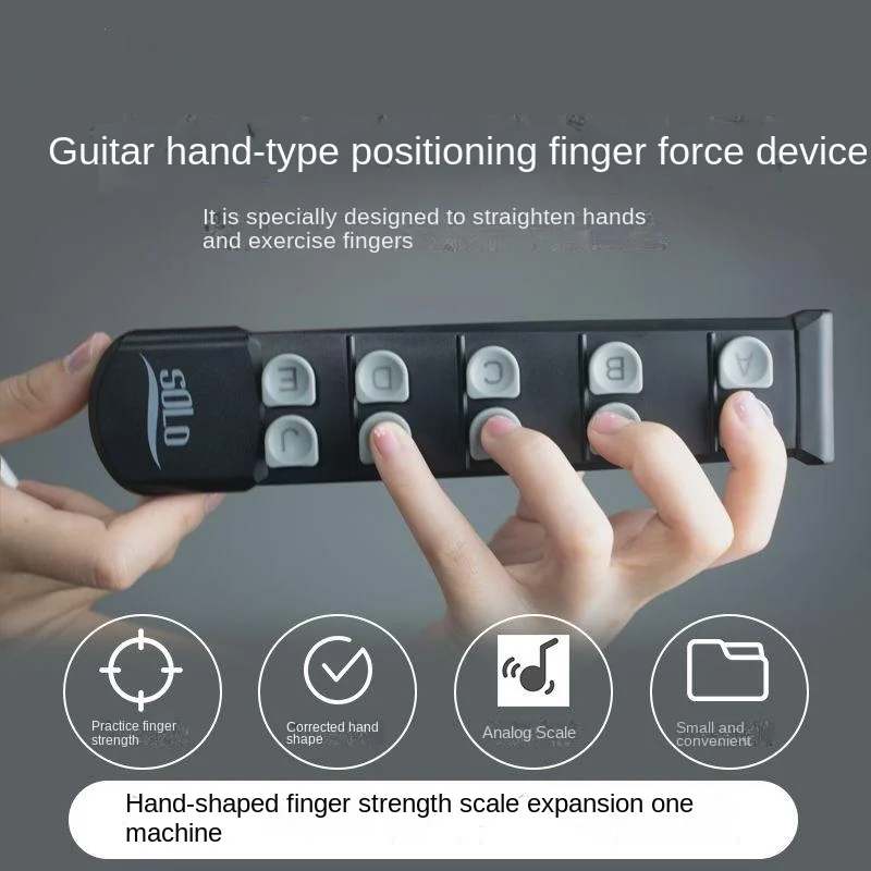 

1Pc Guitar Auxiliary Tool Guitar Chord Practice Beginner Guitar Musical Instrument Professional Accessories Finger Trainer