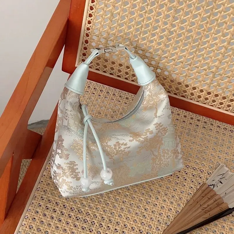 

Сумка через плечо Cheongsam синяя