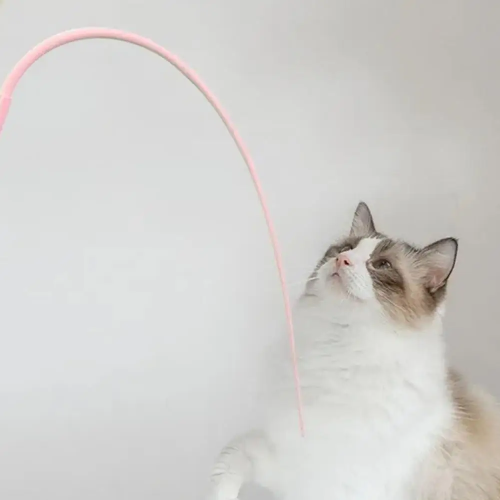 Игрушка для кошек игрушки силиконовая мышь хвост устойчивые к укусам товары