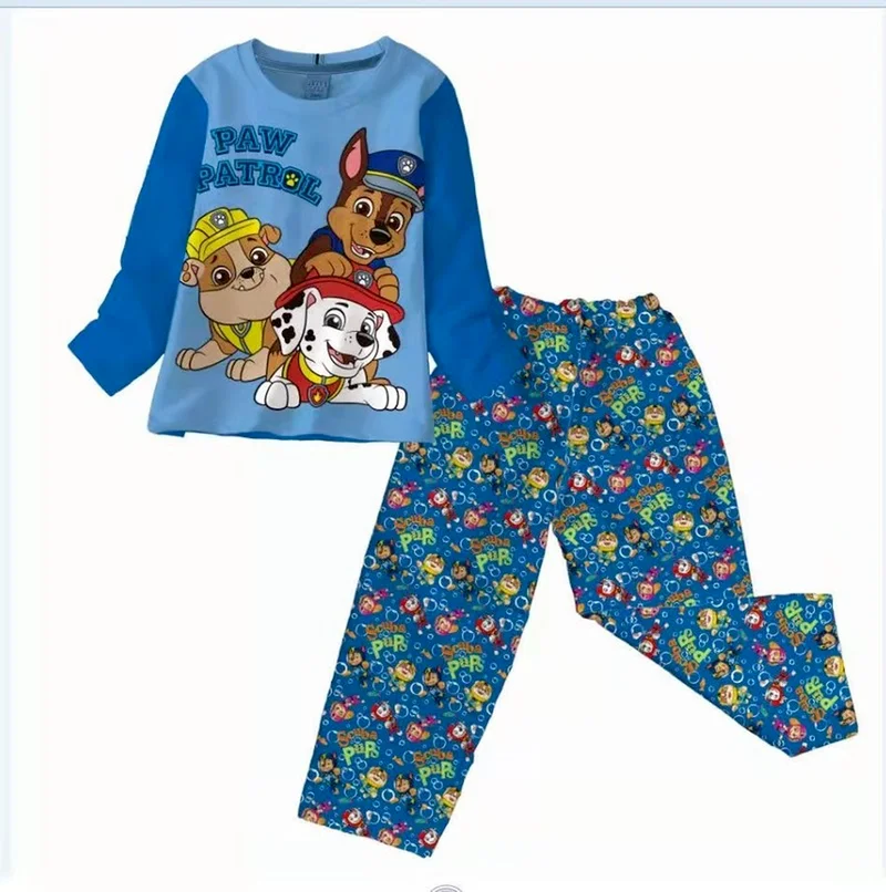 

Pawpatrol Kids Pajamas Autumn Winter Girls Boys Sleepwear Nightwear Baby Clothes Cartoon Pajama Sets Cotton Children's Pyjamas