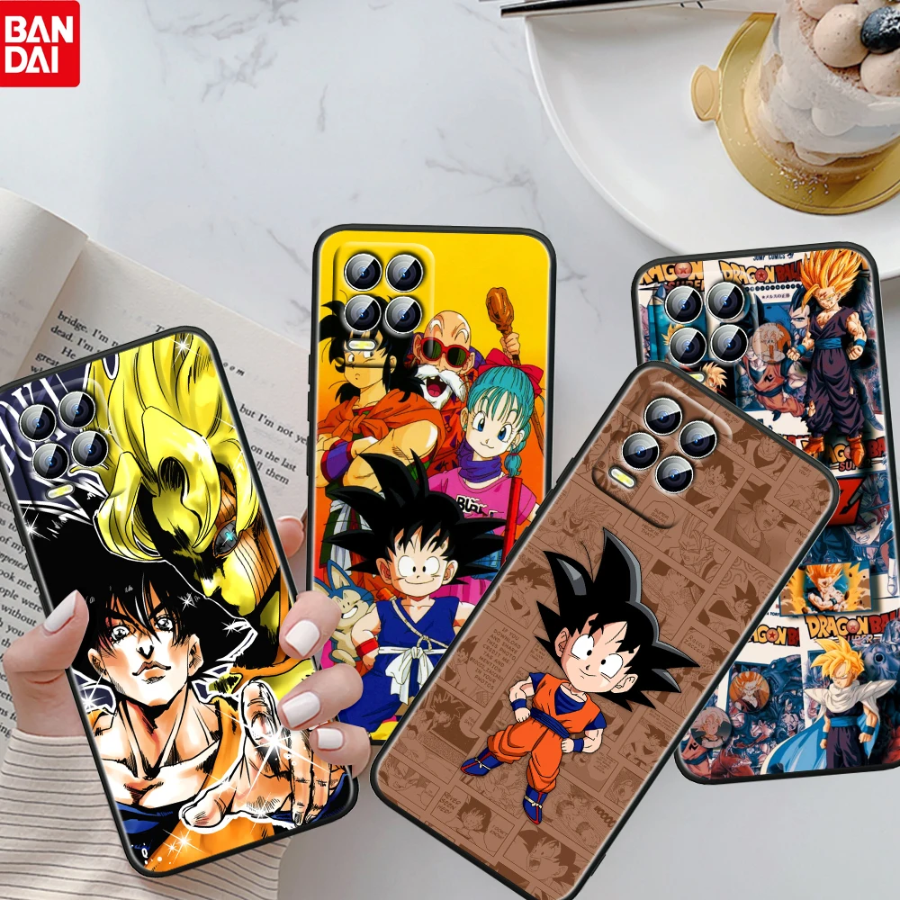 

Dragon Ball Super Saiyan For OPPO Realme GT Neo Master Edition 9i 8 7 Pro C21S Narzo 30 5G Silicone Soft Black Phone Case Coque