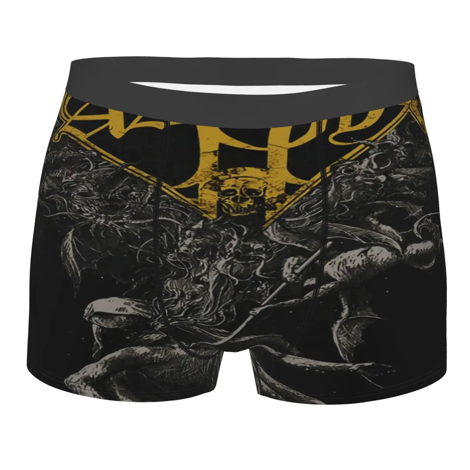 

Боксеры Asphyx Death Across The West Death мужские, забавные Трусы-шорты, пикантное нижнее белье для мальчиков, брендовые шорты