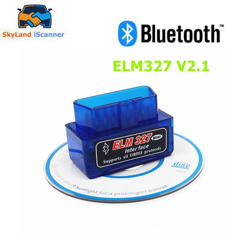 

Диагностический сканер ELM327 OBD2, миниатюрный инструмент для диагностики автомобиля, для Android/Windows/Symbian, V2.1, Bluetooth