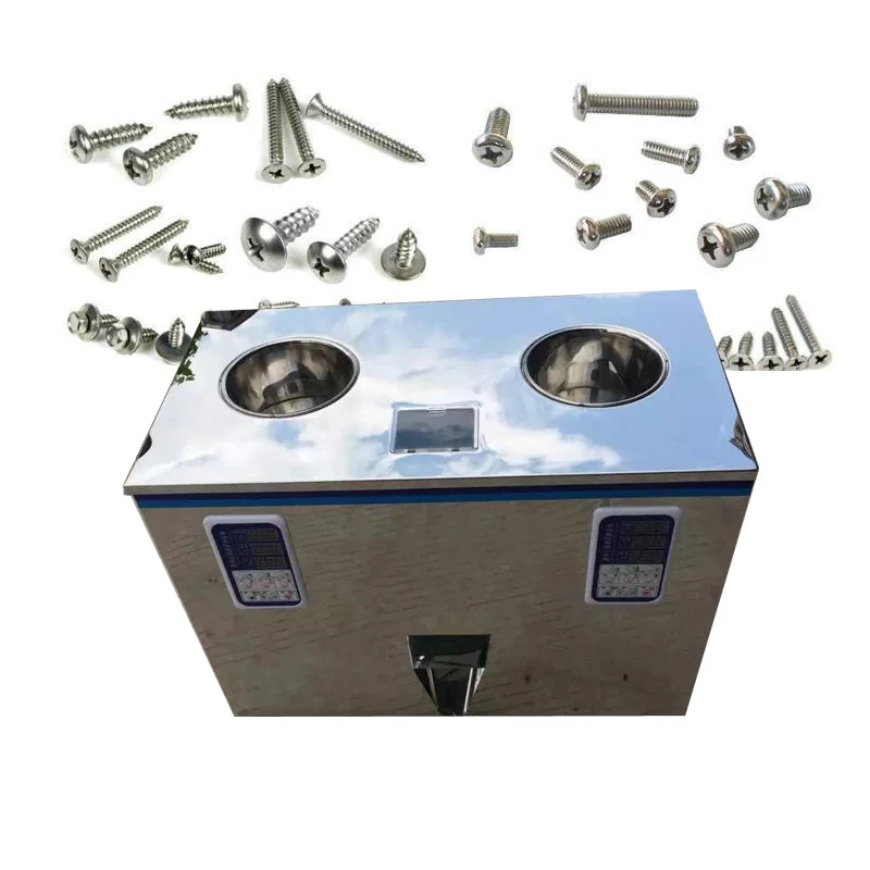 

Автоматическая машина для фасовки гранул в порошке, 1-100 г, с одной головкой и двойной головкой