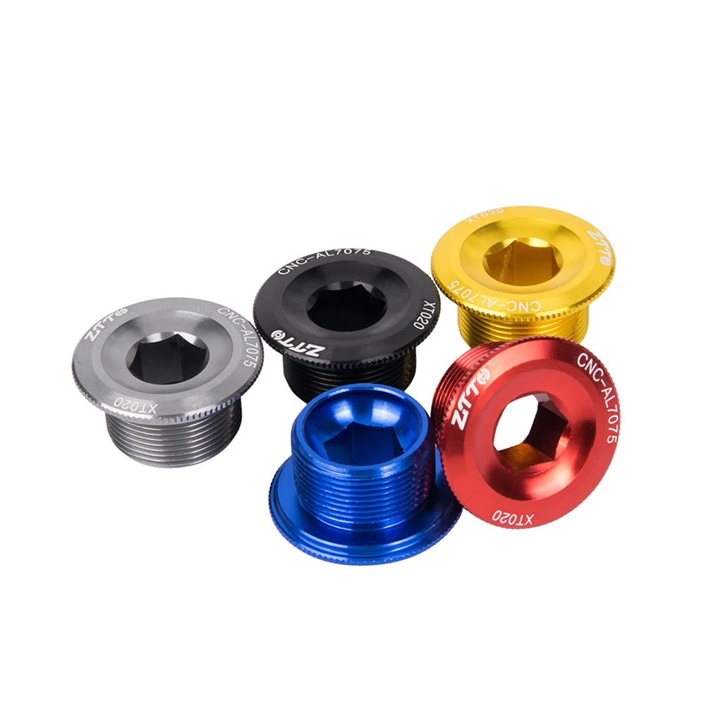 

MTB Crank Arm Fixing Bolt Cover Crankset CNC Screws Mountain Bike Crank Cover Screws M20 Bolt For Mountain Bicycle Bicicleta