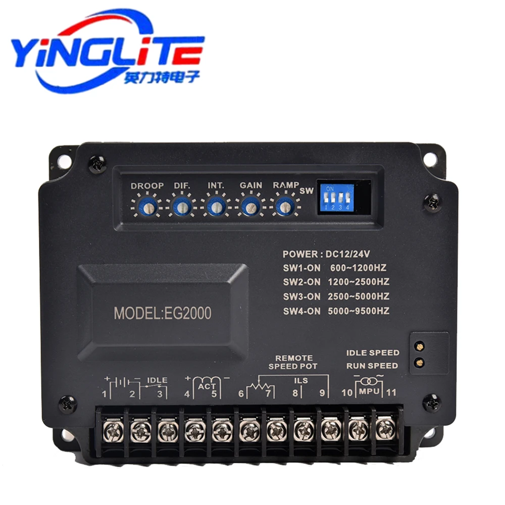 Плата управления скоростью EG2000 дизельный генераторный двигатель автоматический