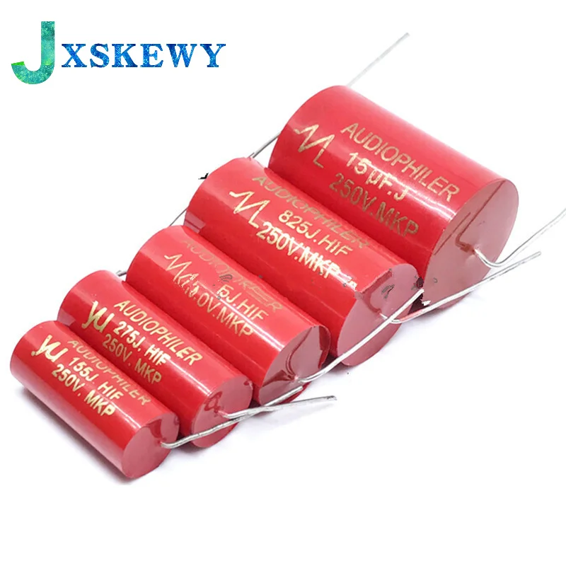 

NEW Audiophiler Axial MKP 250v 1uf 1.5uf 1.8uf 2.2uf 2.7uf 3uf 3.3uf 4uf 4.7uf 5.6uf DC HIFI DIY Audio non-polar Capacitor