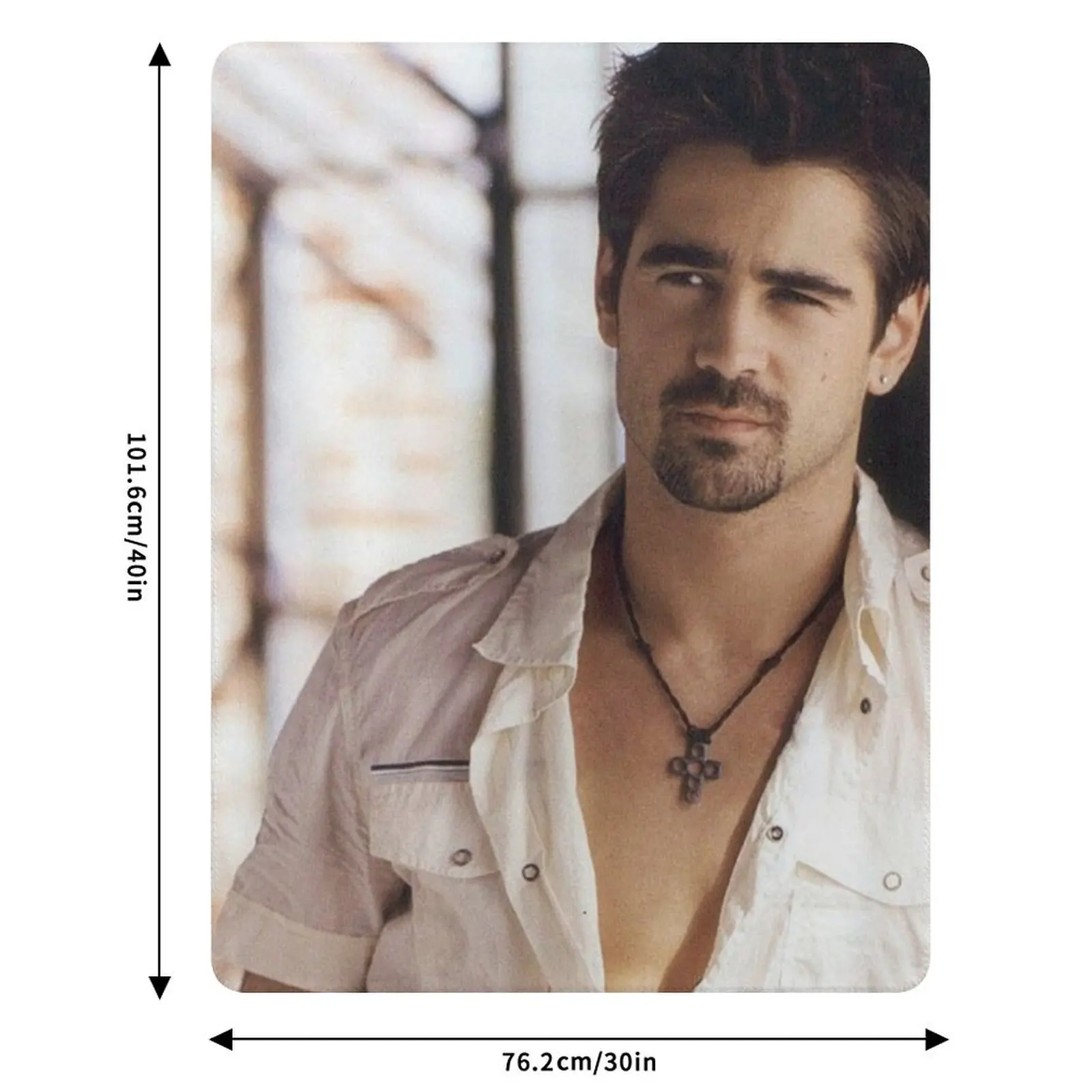 Плед Colin Farrell, устойчивый к сминанию, легкий плед (art.: 3920dc2f36736) - 3920dc2f36736