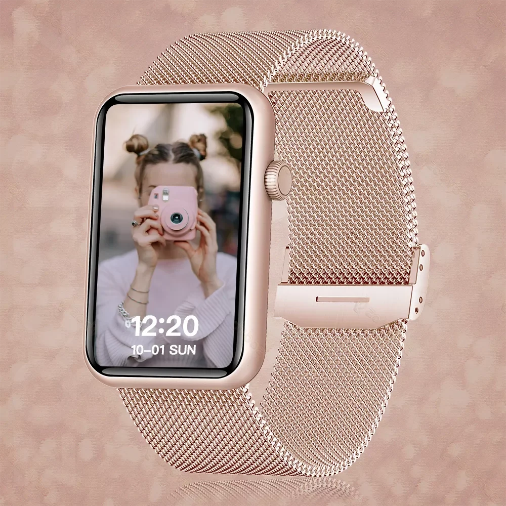 

2022 New Smart Wristband Women Bluetooth Call Sport Watches Men Body Temperature Heart Rate Monitor Smartwatch For Android IOS