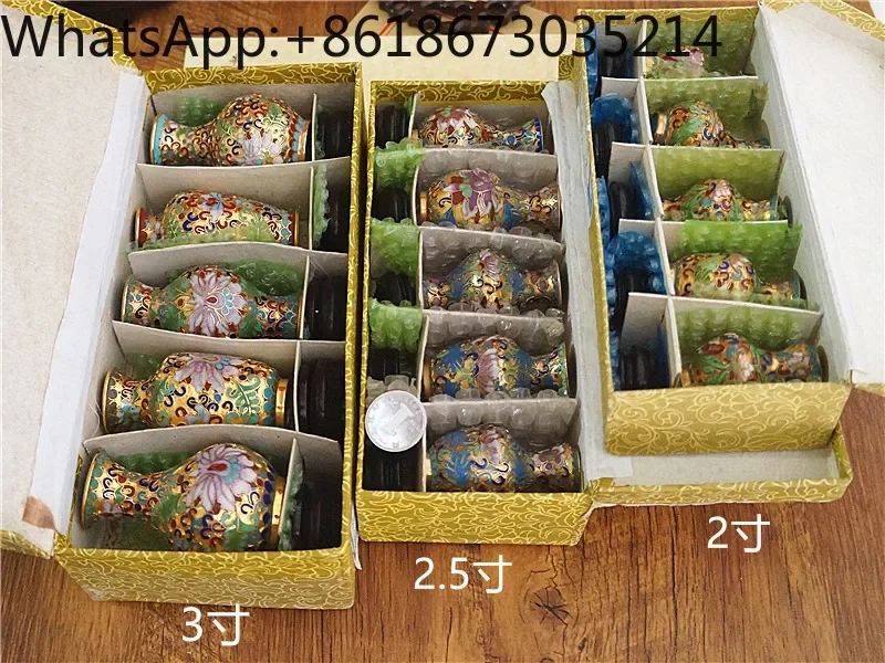 Старинная ваза cloisonne