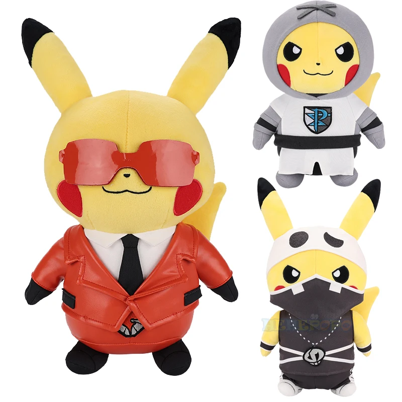 

28cm New Joke Pokémon Pikachu Movie Plush Doll Animal Plush Stuffed Pokemon Pelucia To Appease Cartoon Toy Birthday Gift