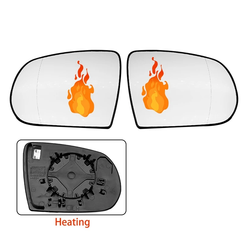 68228919 АА 68228918 Зеркальная линза заднего вида AA электрическое отопление зеркальная