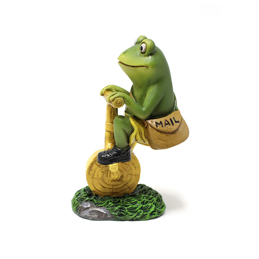 

Декоративная статуэтка лягушек, Статуэтка из смолы, поделки, коллекционные, подарки, ландшафты, настольные, для дома