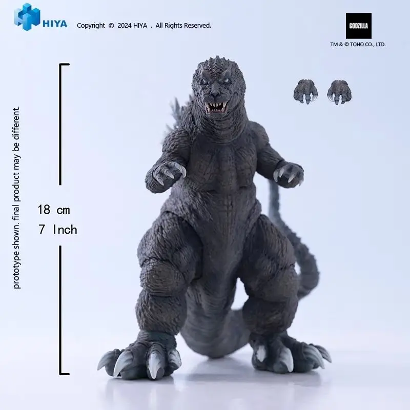 Фото Фигурка Godzilla 18 см, Годзилла, Мотра и Кинг Гидора, Гигантские монстры в атаке, Аниме-игрушки, Molo №1