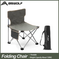 outdoor ultralight camping chair oxford cloth portable folding beach hiking picnic seat fishing tools chair