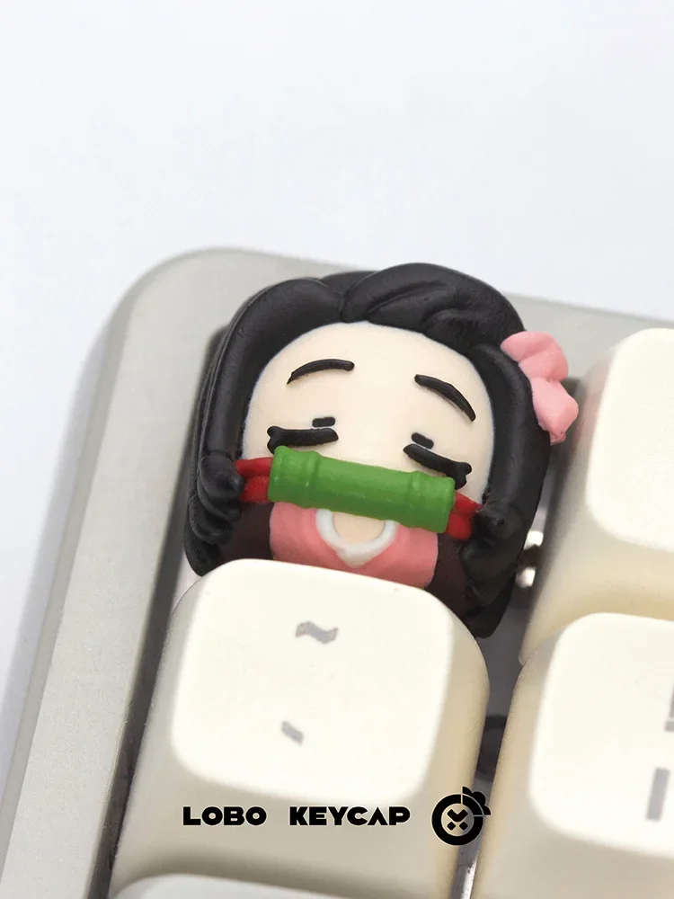 Lobo механическая клавиатура Keayboard персонализированная из мультфильма смолы Nezuko